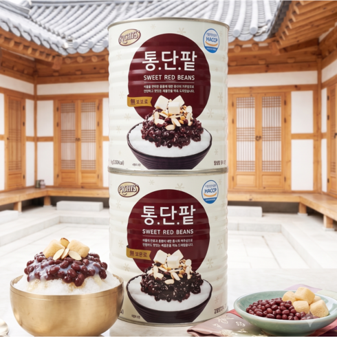 리치스 통단팥, 3kg, 3개