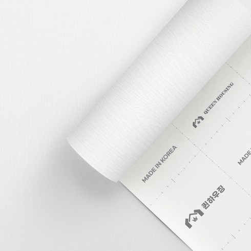 퀸하우징 인테리어필름 싱크대 가구 책상 리폼 시트지, 22. GWQ402 우드 밀크 화이트