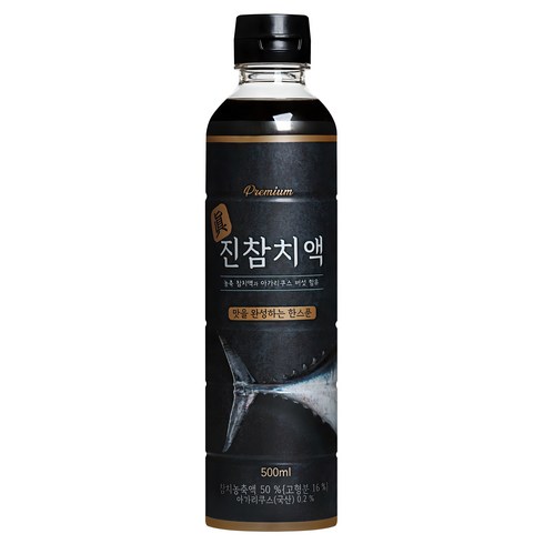 서림식품 프리미엄 진참치액, 500ml, 1개