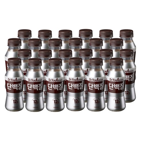 닥터유 드링크 단백질 초코맛, 240ml, 24개