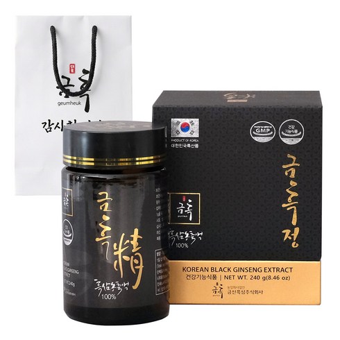 금흑 금흑정 흑삼 농축액, 240g, 1개