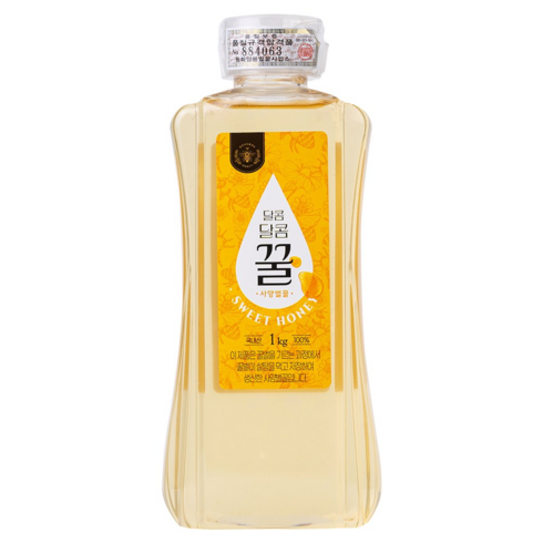 달콤달콤 꿀 사양벌꿀, 1kg, 1개