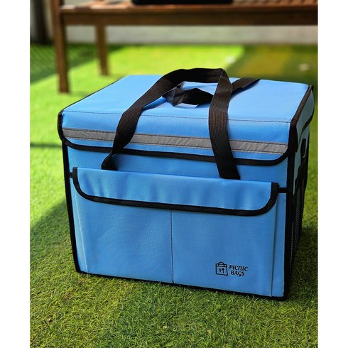 라발스 소프트 쿨러백 보냉백 보온백, 45L, 블루
