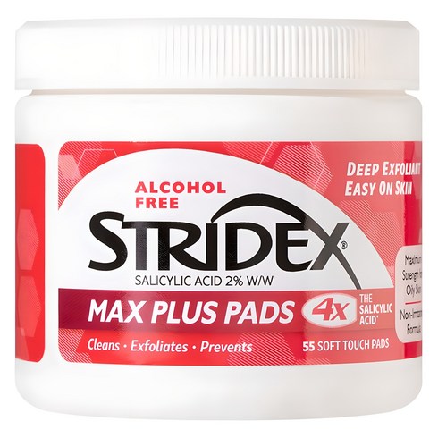 스트라이덱스 맥스 플러스 패드 180g, 55매입, 1개