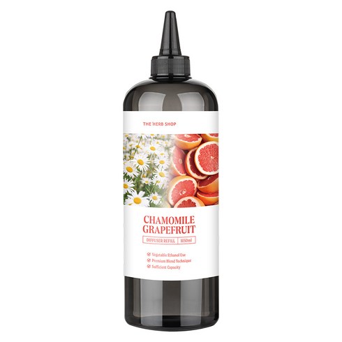 대용량 디퓨저 리필액, 1개, 1050ml, 캐모마일 그레이프프룻