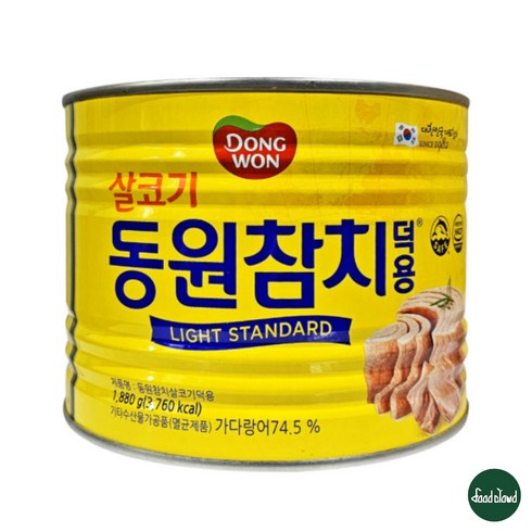 동원참치 살코기 라이트 스탠다드 덕용, 1.88kg, 1개