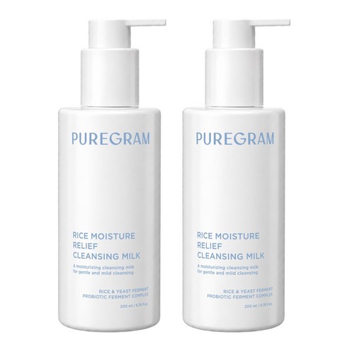 출시하자마자 1위 라이스 모이스처 릴리프 클렌징 밀크, 2개, 200ml