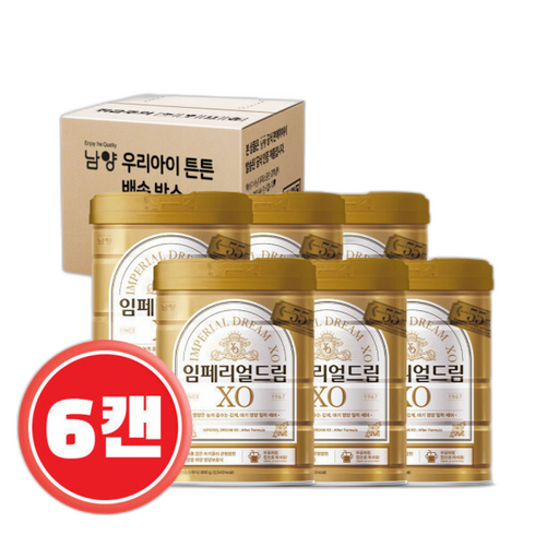 남양유업 임페리얼 XO 골드 에프터 포뮬러 800g x 6캔, 6개