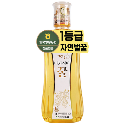 한국양봉농협 아카시아 꿀, 1kg, 1개
