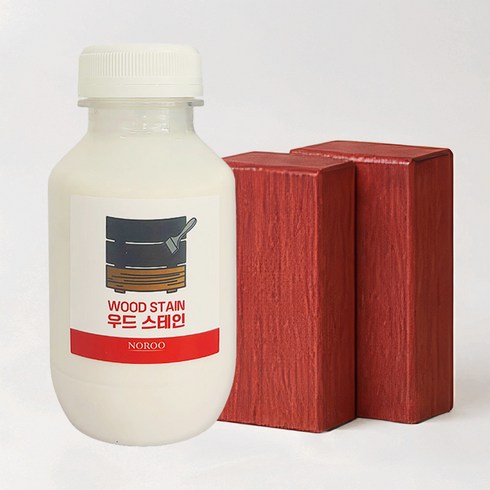 외부 목재용 수성스테인 오일스테인 페인트, 체리, 1개, 250ml
