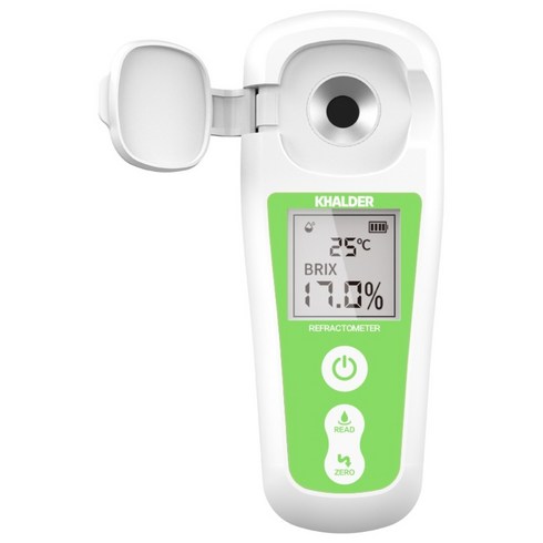 칼더 디지털 고정밀 당도측정기 건전지 필요없는 휴대용 당도계, KDR-01, 1개