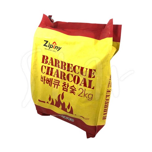 지피니 바베큐참숯, 2kg, 1개
