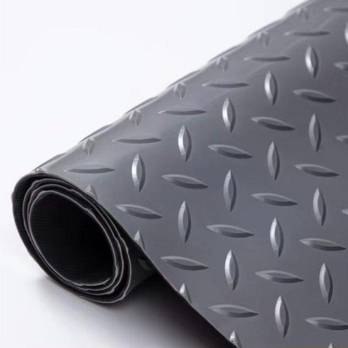 IDEAER PVC 논슬립 매트 고무 미끄럼방지 바닥 깔판 공장/창고, 1개, 그레이