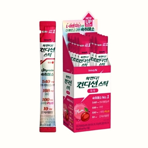 컨디션 스틱 자두, 180g, 3개
