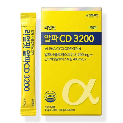 킵유어핏 알파CD 3200 알파시클로덱스트린 리얼핏, 1개, 30회분