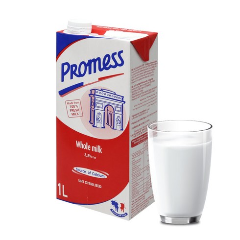 프로메스 멸균 우유, 1L, 1개
