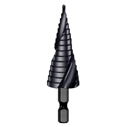 tinduo 3/16-7/8mm 트위스트 스텝 드릴 비트 철판 강판 홀쏘 전용 기리, 1개