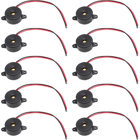 DC3~24V SFM20B 2312 액티브 압전 부저 연속음 경보용 스피커 10pcs, 10개