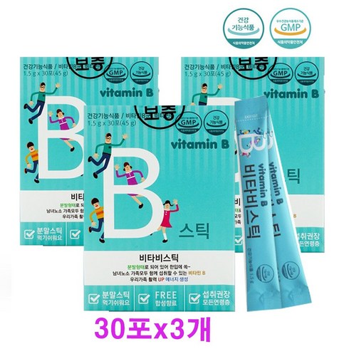 파마젠 비타B스틱 30포, 45g, 3개