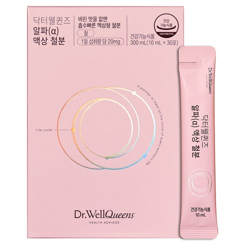 닥터웰퀸즈 알파 액상철분, 300ml, 1개