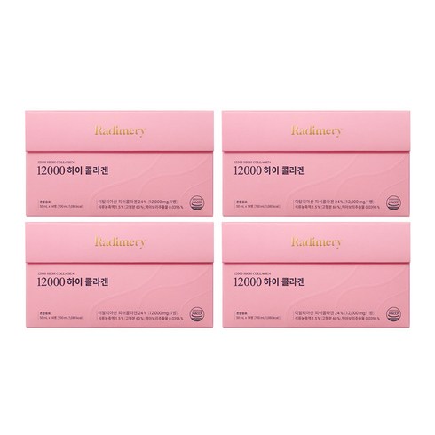 라디메리 12000 하이콜라겐 14개입, 700ml, 4개