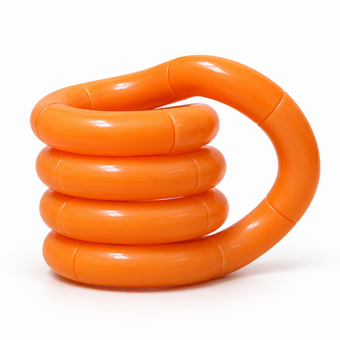 온도변색 장난감 집중력 향상 스트레스 해소 핸드토이, 1개, orange
