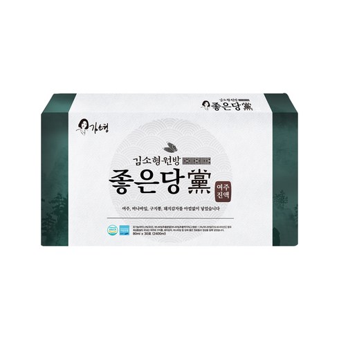 김소형 원방 유기농 여주 꾸지뽕 바나바 혼합 진액 클린 프리미엄, 2.4L, 1박스