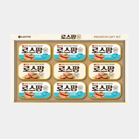 롯데웰푸드 로스팜97 라이트 1호 선물세트, 1개