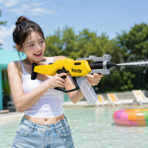 아이아이엘 노바 블리츠 전동 물총, 1개, 혼합색상