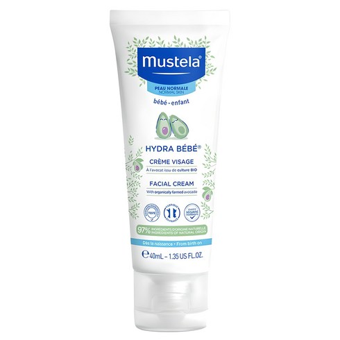 무스텔라 유아용 이드라 베베 페이셜 크림, 40ml, 1개