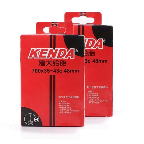 탑모아 자전거 튜브 700X35-43C 프레스타 48mm KANDA, 2개