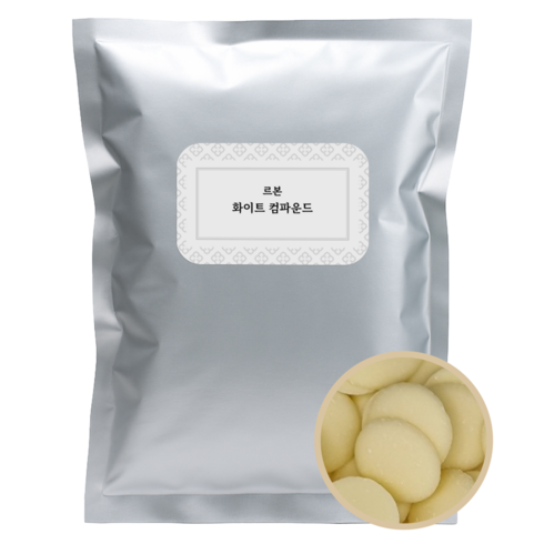 푸드길 르본 화이트 코팅 컴파운드, 500g, 1개