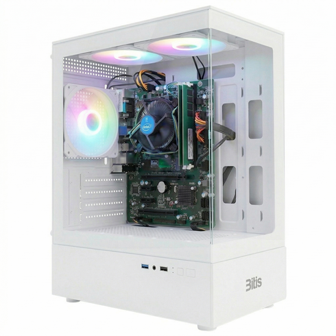 게이밍컴퓨터 조립PC 데스크탑 본체, 화이트, 3번 사무용 고급 i5-8500, 500GB, 16GB, WIN11 Home