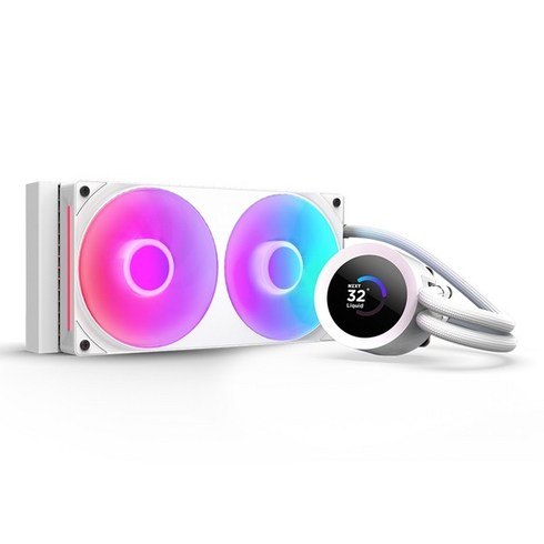 NZXT 수냉 CPU 쿨러, 1개, White