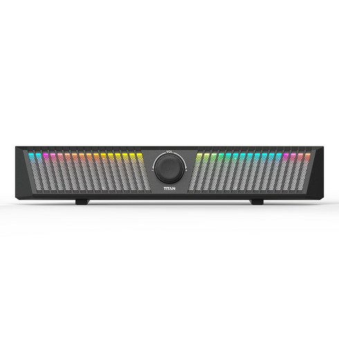 제닉스 TITAN SB3 게이밍스피커 사운드바 컴퓨터스피커, 블랙