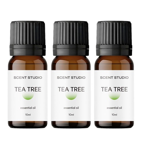 향기제작소 퓨어 에센셜오일, 3개, 10ml, 티트리