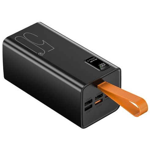 멀티단자 대용량 보조배터리 50000mAh 고속충전 PD 22.5W, 블랙, A39B