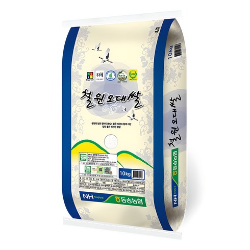 동송농협 두루웰 2026년산 햅쌀 철원오대쌀 백미 상등급, 10kg, 1개