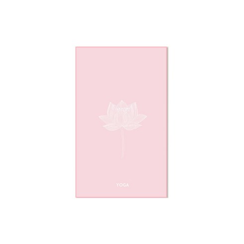 연꽃 그라데이션 요가매트 타월 미세섬유 흡한속건 미끄럼방지 핫요가 타월 홈트 휴대용 세탁가능 요가원 공용매트 위생커버, A3, 1개