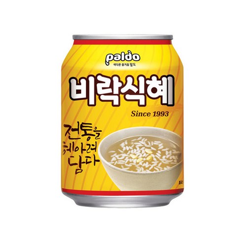 팔도 비락식혜, 238ml, 24개