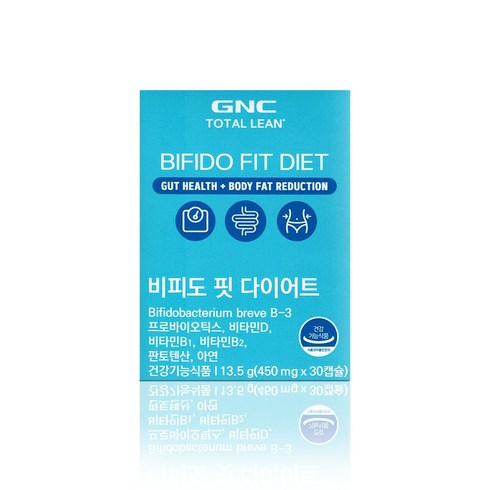 GNCTOTALLEAN 비피도 핏 다이어트 유산균, 30정, 1개