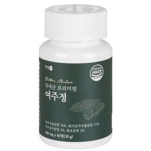 라운지셀 국내산 프리미엄 약방애 여주정, 60정, 1개