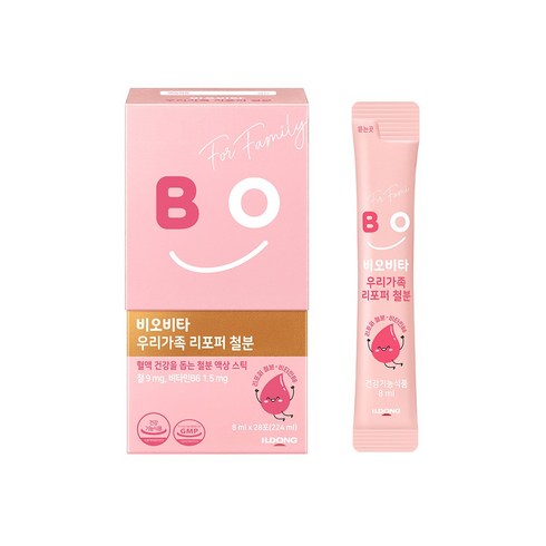 비오비타 우리가족 리포퍼 철분, 1세트, 224ml