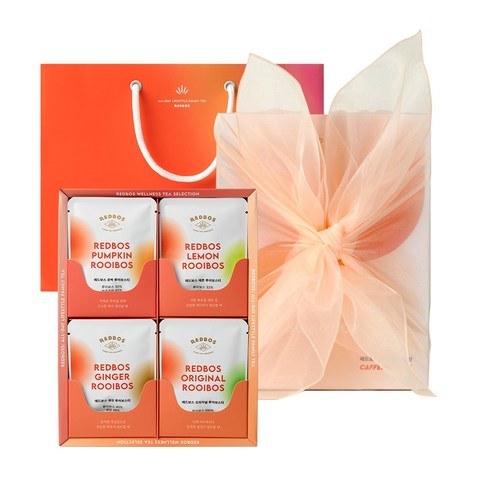 레드보스 웰니스 티 셀렉션 루이보스 선물세트 (보자기 포장), 1세트, 20개입, 2.5g