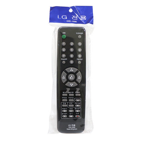 LG 엘지 전용 TV 티비 리모콘 200, OD-200, 1개