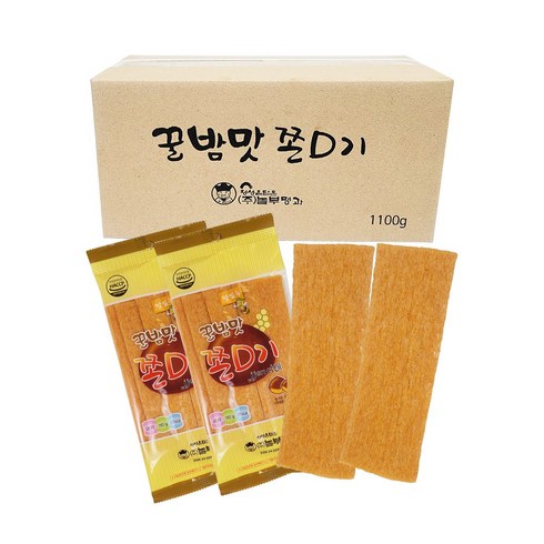 꿀밤 쫀디기, 1.1kg, 1세트