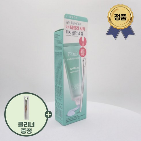 브링그린 티트리시카 피지클리닝 젤, 1개, 50ml