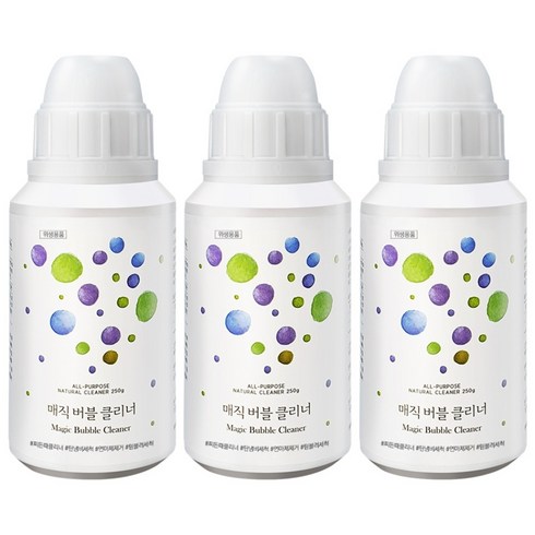 자연그램 매직 버블 클리너, 250g, 3개
