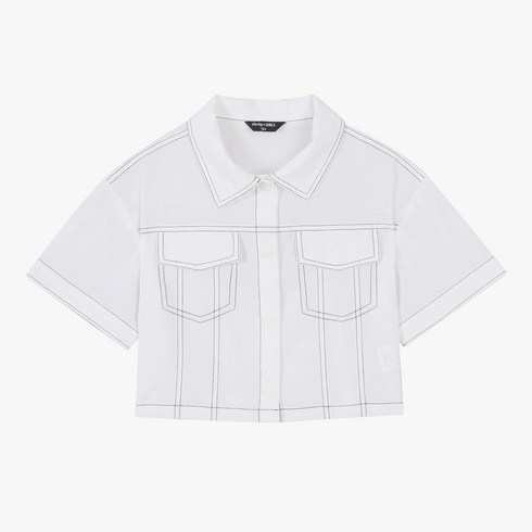[더데이걸]반팔 크롭 셔켓TGJA25S01_강남점
