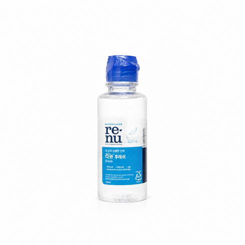 리뉴 후레쉬 렌즈 세정액, 120ml, 15개